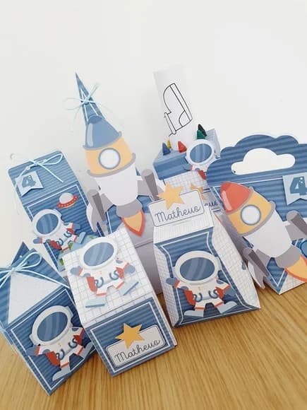 Kit 30 Lembrancinhas Astronauta