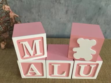 Candy Colors - Cubos 8x8cm Ts + Urso