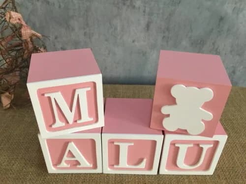 Candy Colors - Cubos 8x8cm Ts + Urso