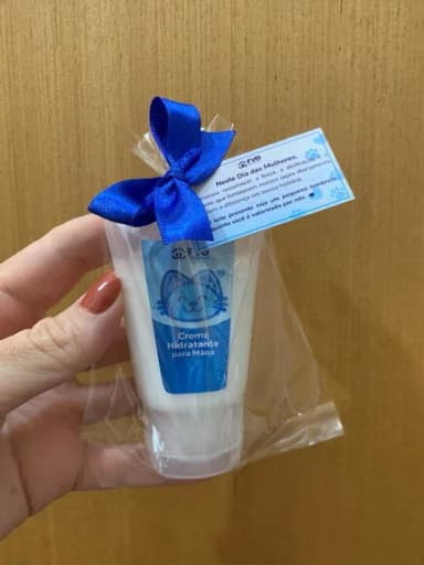 Brinde Dia da Mulher Creme Hidratante