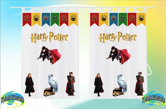 Cortina Personalizada Harry Potter