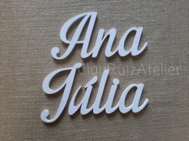Nome De Parede em MDF