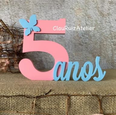 Jardim Encantado - Números Personalizados