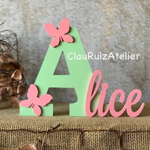 Jardim Encantado - Nomes Personalizados