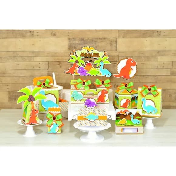 Kit 60 Lembrancinhas Dino Baby