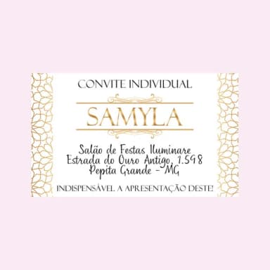 Convite Individual