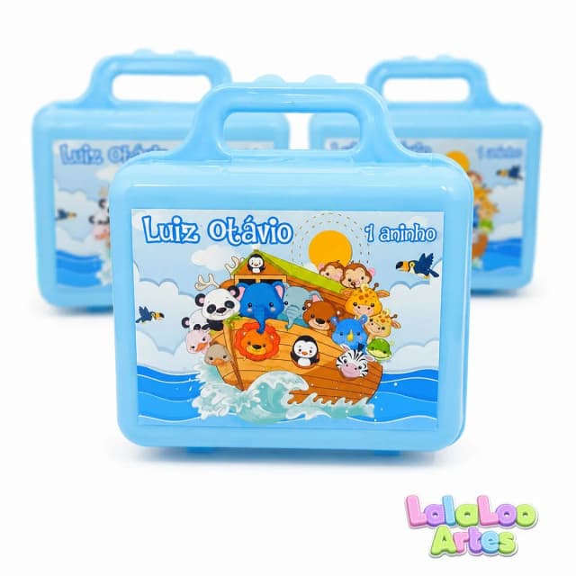 Maletinha Arca de Noé Personalizada