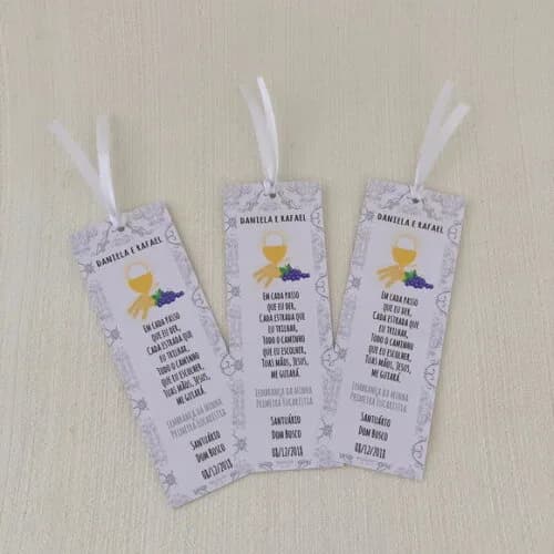 Lembrancinha Marcador de Páginas