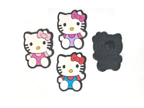 Ponteira P/lápis Hello Kitty 4cm Pacote com 6 Unidades