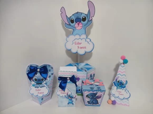 Kit 30 Lembrancinhas - Stitch