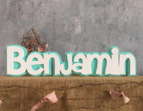 Letras Decorativas De MDF SOBREPOSIÇÃO