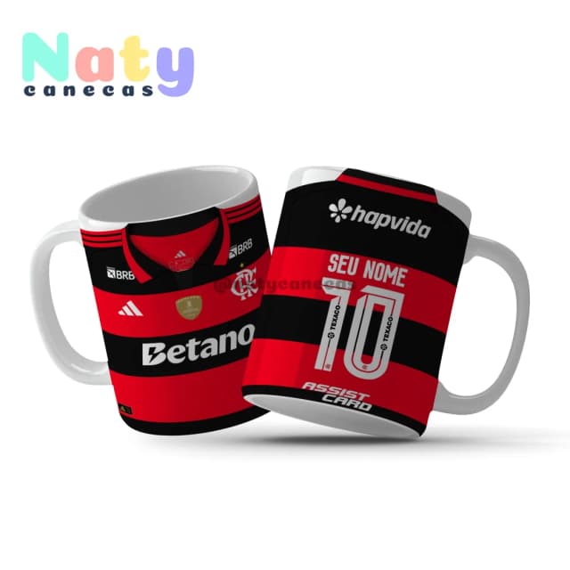 Caneca Personalizada Camisa Mengo  2026