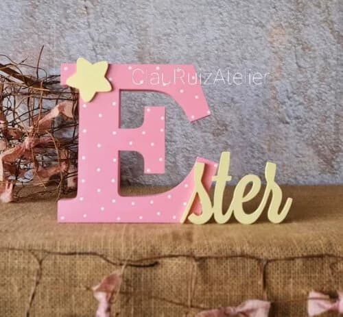 Nomes em Mdf TCC - ESTRELA