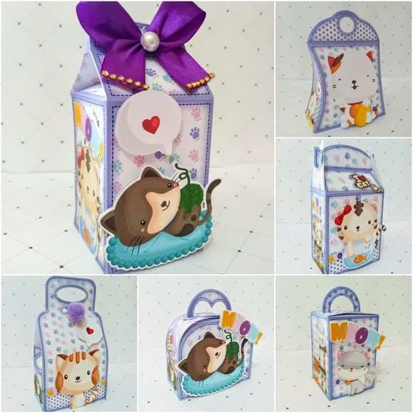 Kit 60 Lembrancinhas Cats