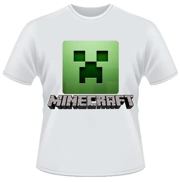 Camiseta Minecraft 4