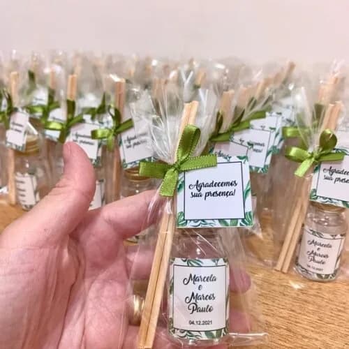 Lembrancinha Casamento Aromatizador Folhagens