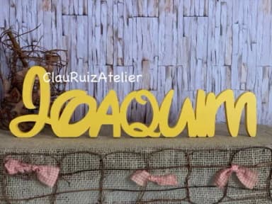 Disney - Letras de mdf -nomes