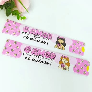 Porta Mini Lixa Outubro Rosa - Não Acompanha Lixa