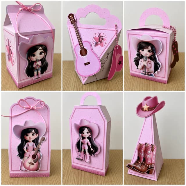Kit 60 Lembrancinhas Ana Castela