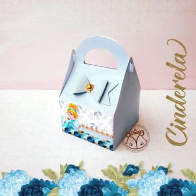 Kit 30 Lembrancinhas Cinderela