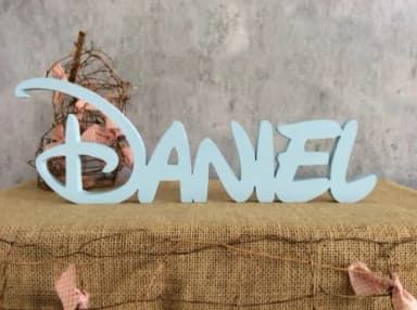 DISNEY - Letras de MDF -Nomes
