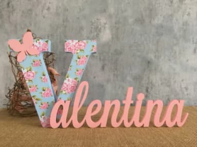 Jardim Encantado - Nomes Personalizados - Tecido