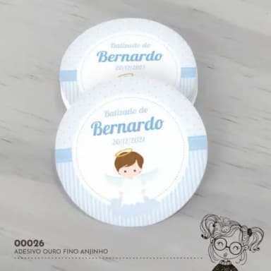 Adesivo Água Ouro Fino Anjinho - 00026
