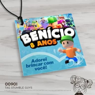Tag Quadrada Stumble Guys - 00901