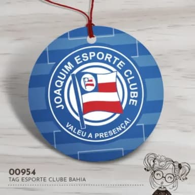 Tag Redonda Esporte Clube Bahia - 00954