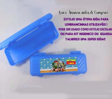 Estojo Escolar Personalizado Toy Story