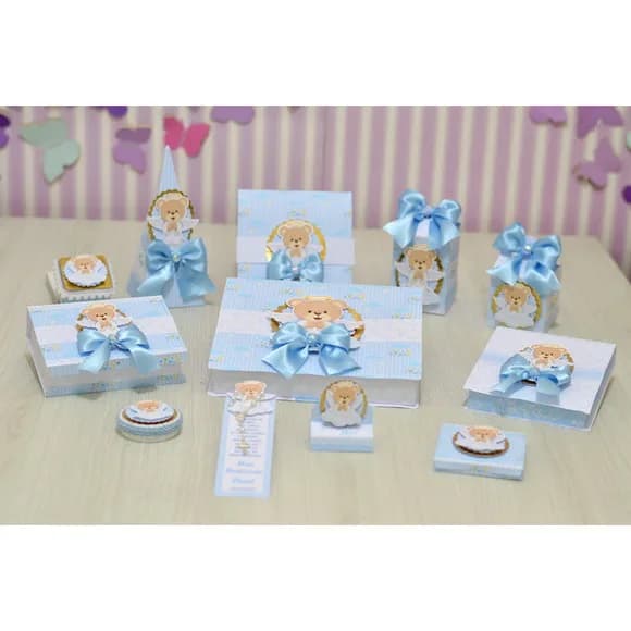 Kit 60 Lembrancinhas Batizado