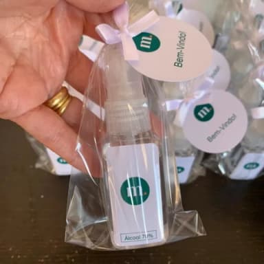 Brinde empresarial Álcool 70% Spray