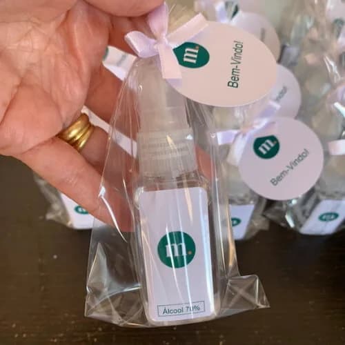 Brinde empresarial Álcool 70% Spray