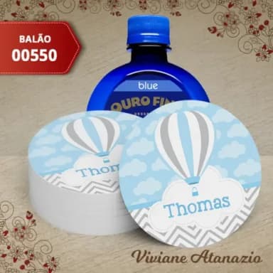 Adesivo Água Ouro Fino Balão - 00550