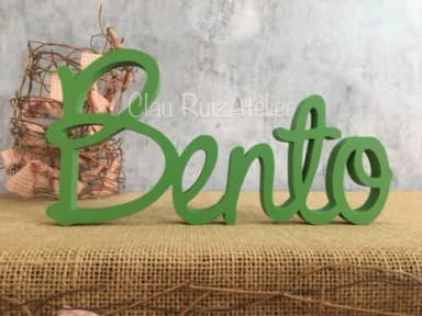 Letras Decorativas em mdf - Linha Cursiva