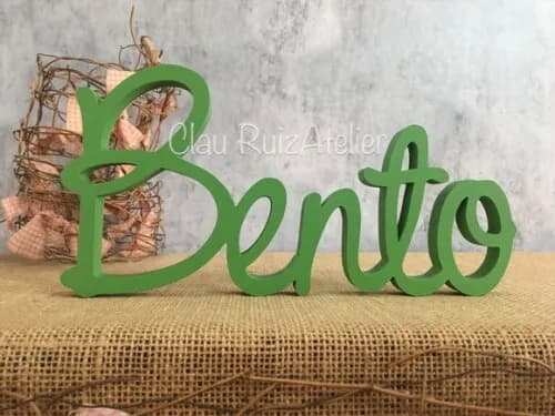 Letras Decorativas em mdf - Linha Cursiva