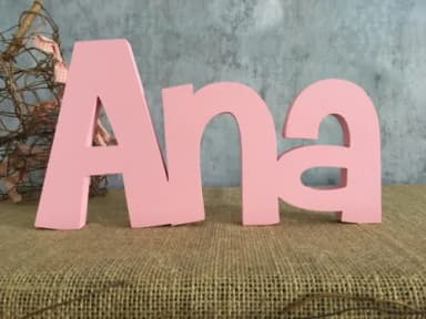Letras Decorativas em mdf