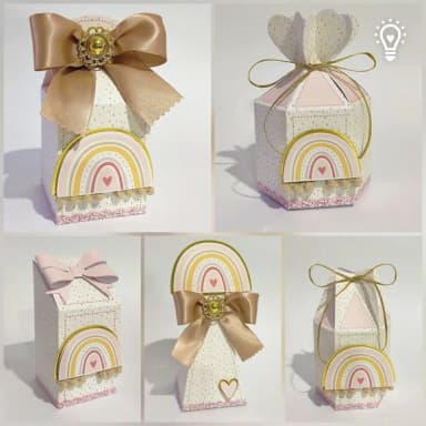 Kit 30 Lembrancinhas - Arco Iris