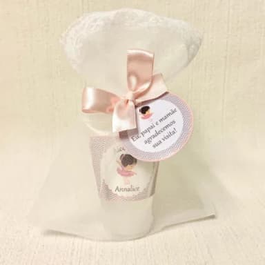 Álcool gel 70% Bailarina Lembrancinha Maternidade