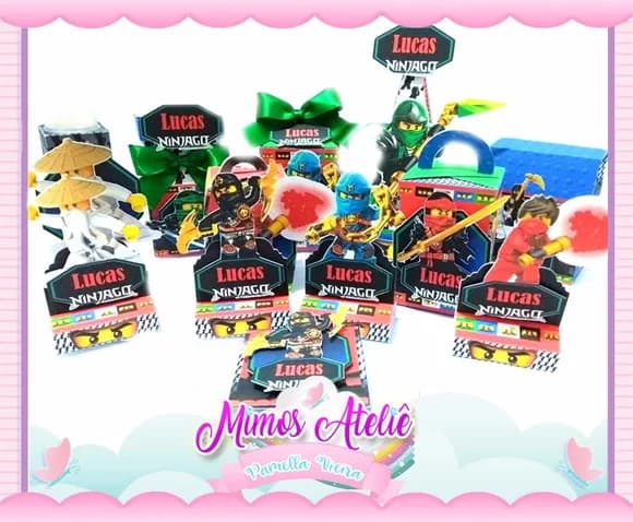Arquivo De Corte Lego Ninja Go 03