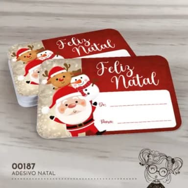 Adesivo Natal - 00187