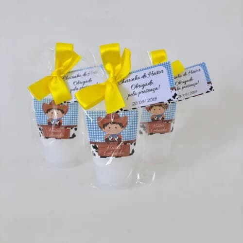 Lembrancinha Aniversário Hidratante Fazendinha