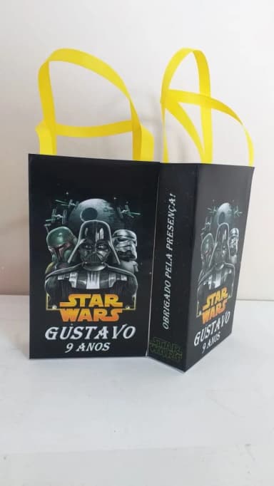 Sacolinhas Personalizadas Star Wars para Lembrancinhas