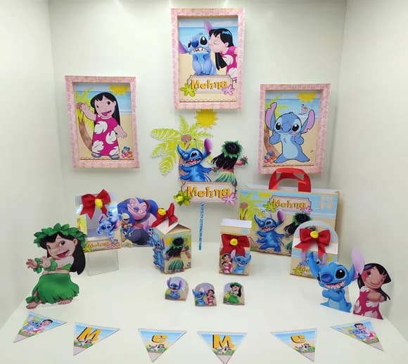 Kit 30 Lembrancinhas Stitch