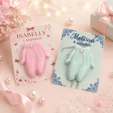 40 uni Lembrancinhas Mini Sabonete Bailarina Perfumado no Cartão Aniversário, Casamento, Chá de Bebê, Batizado e etc.