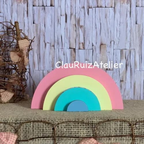 Arco Íris de Mesa 4 Faixas