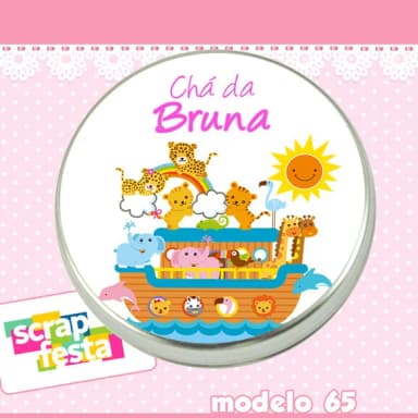 Lembrancinhas de Chá de Bebê Latinhas