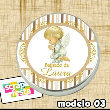 Latinhas Personalizadas Festa Batizado