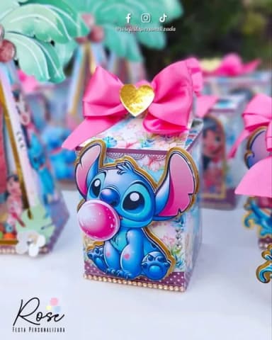 Kit 60 Lembrancinhas Stitch