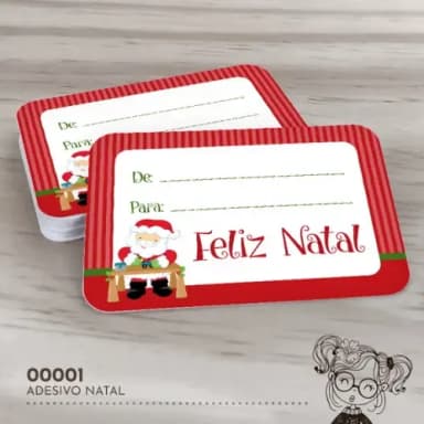 Adesivo Natal - 00001